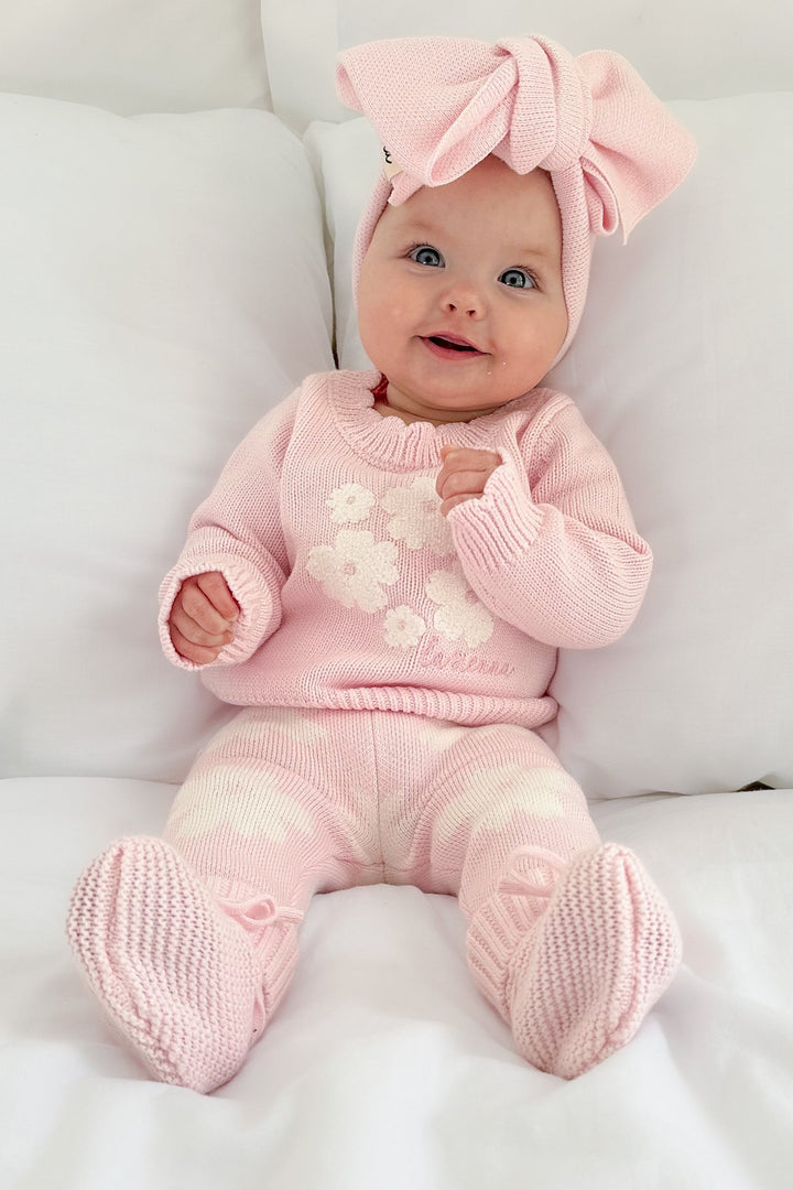 Knitted Jumper - Petal Boucle