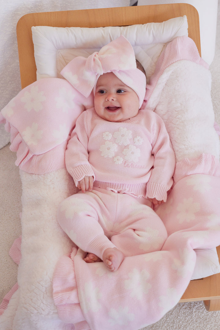 Knitted Pants - Petal