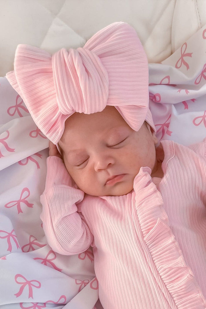 Cozy Headwrap - Petal Pink