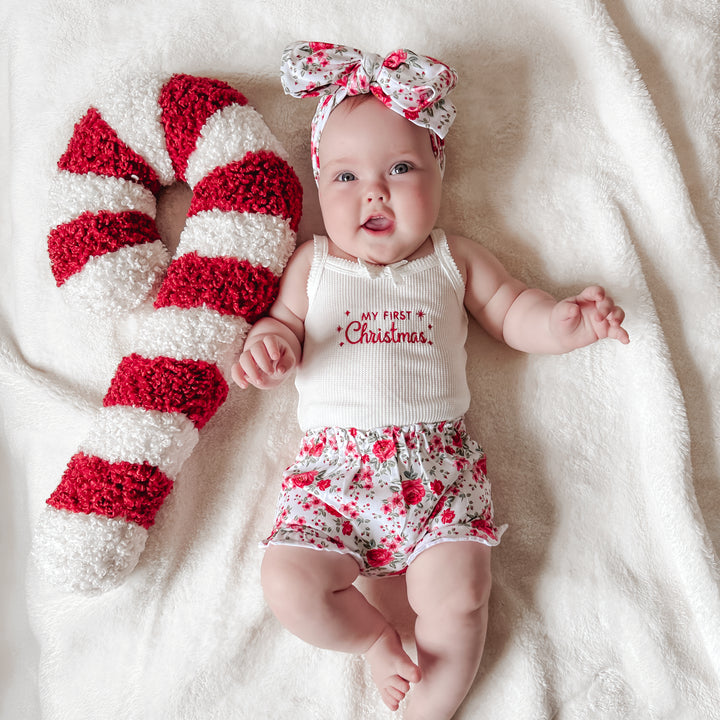 Dainty Waffle Singlet - Coconut