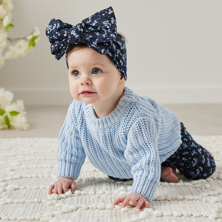 Super Chunky Knit - Sky Blue