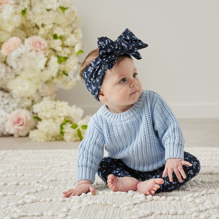 Super Chunky Knit - Sky Blue