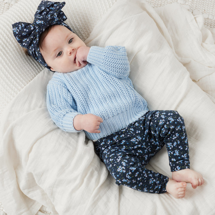 Super Chunky Knit - Sky Blue