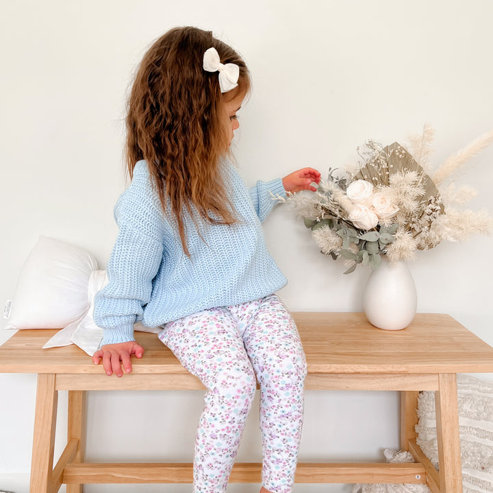 Super Chunky Knit - Sky Blue