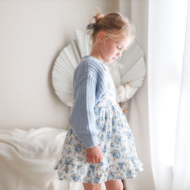 Super Chunky Knit - Sky Blue