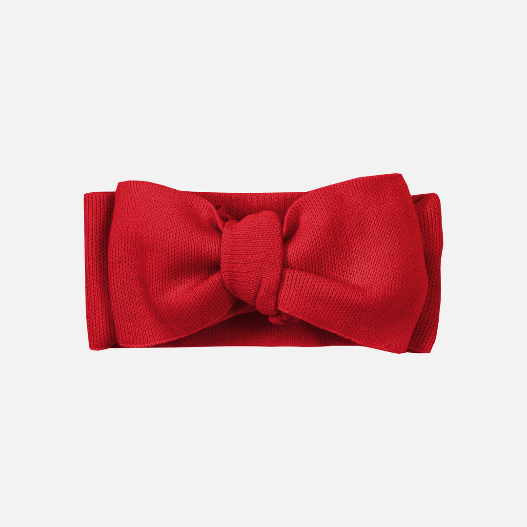 Knitted Headwrap - Red