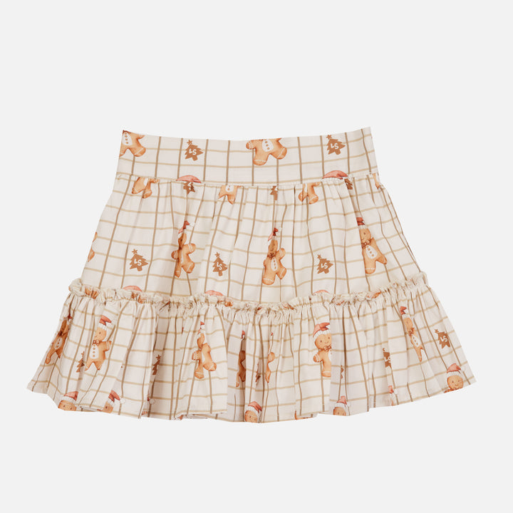 Ruffle Skirt - Jolly Little Gingerbread