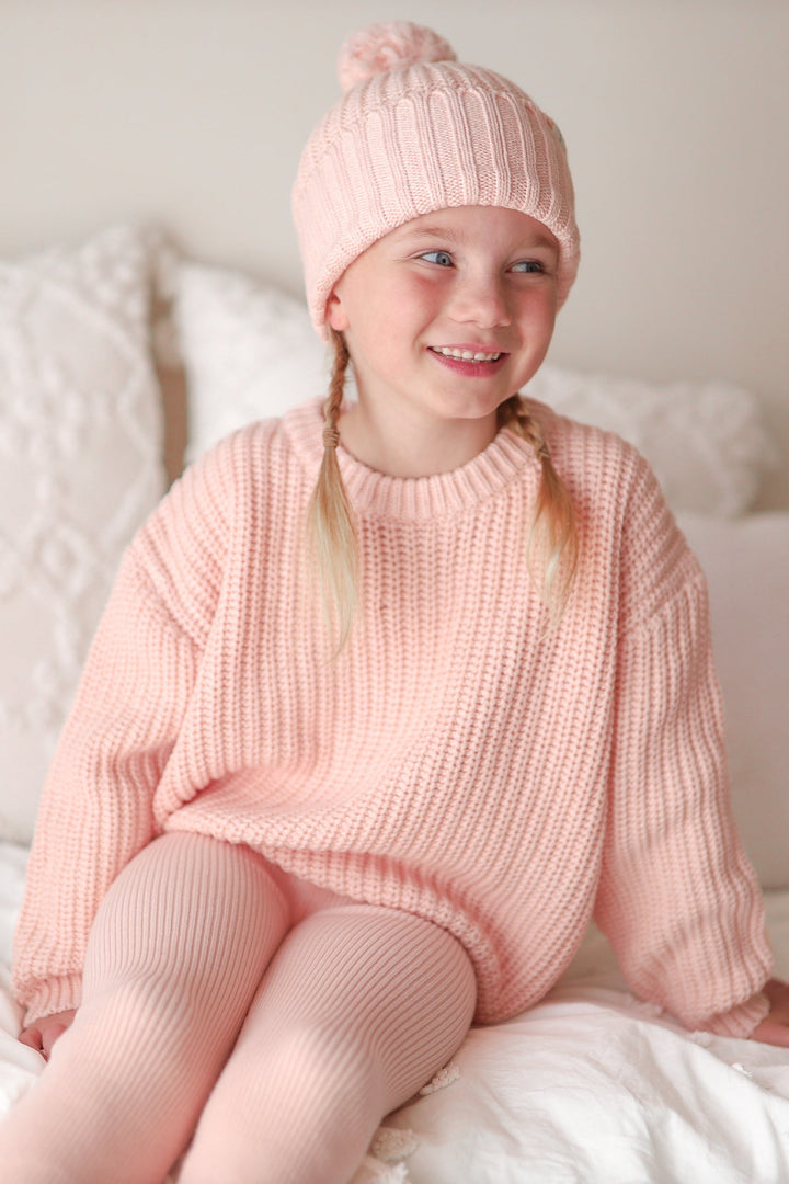 Super Chunky Knit - Peach