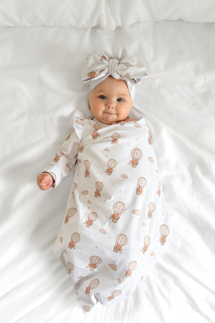 Baby Wrap - Hot Air Balloon Teddy
