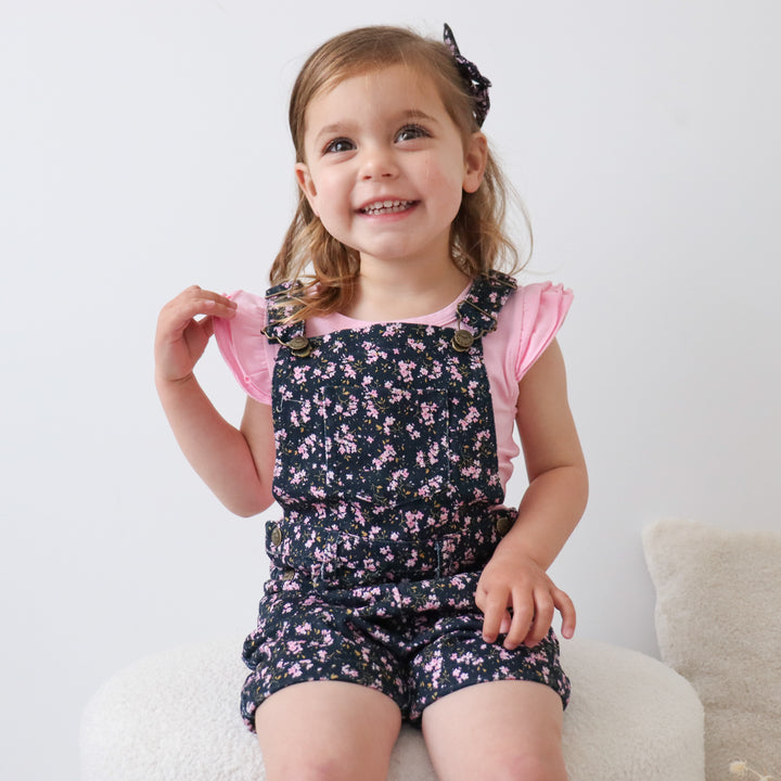 Short Sleeve Flutter - Pink