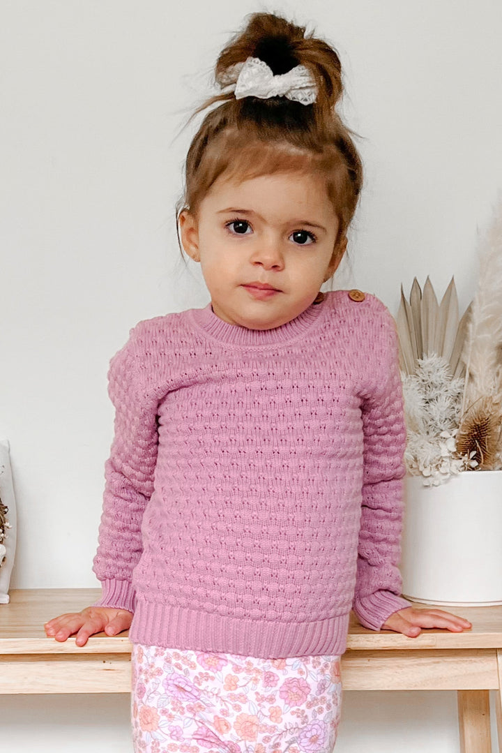 Bubble Knit - Wild Orchid