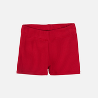 Cozy Bike Shorts - Red