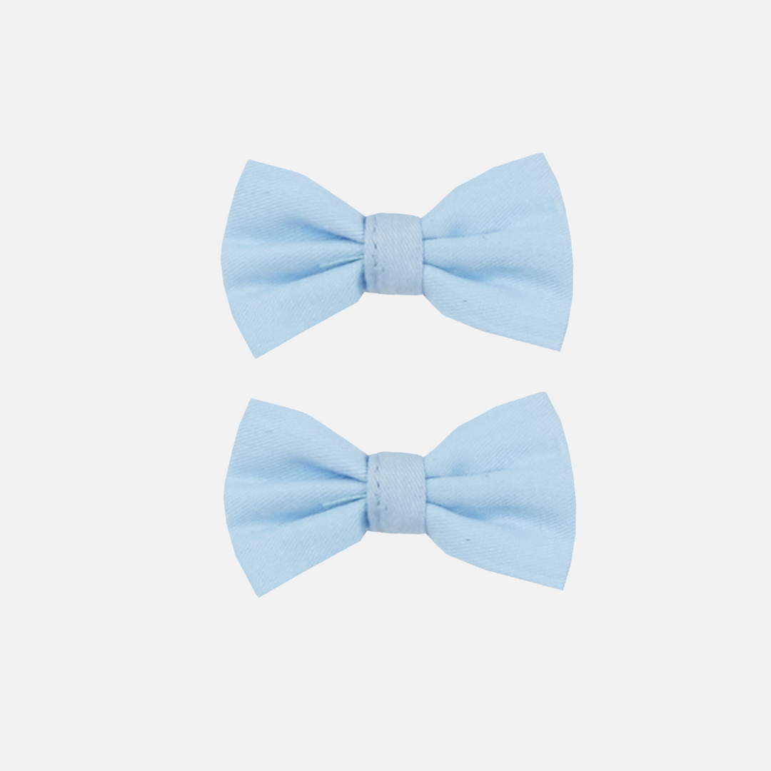 Petite Bows - Baby Blue