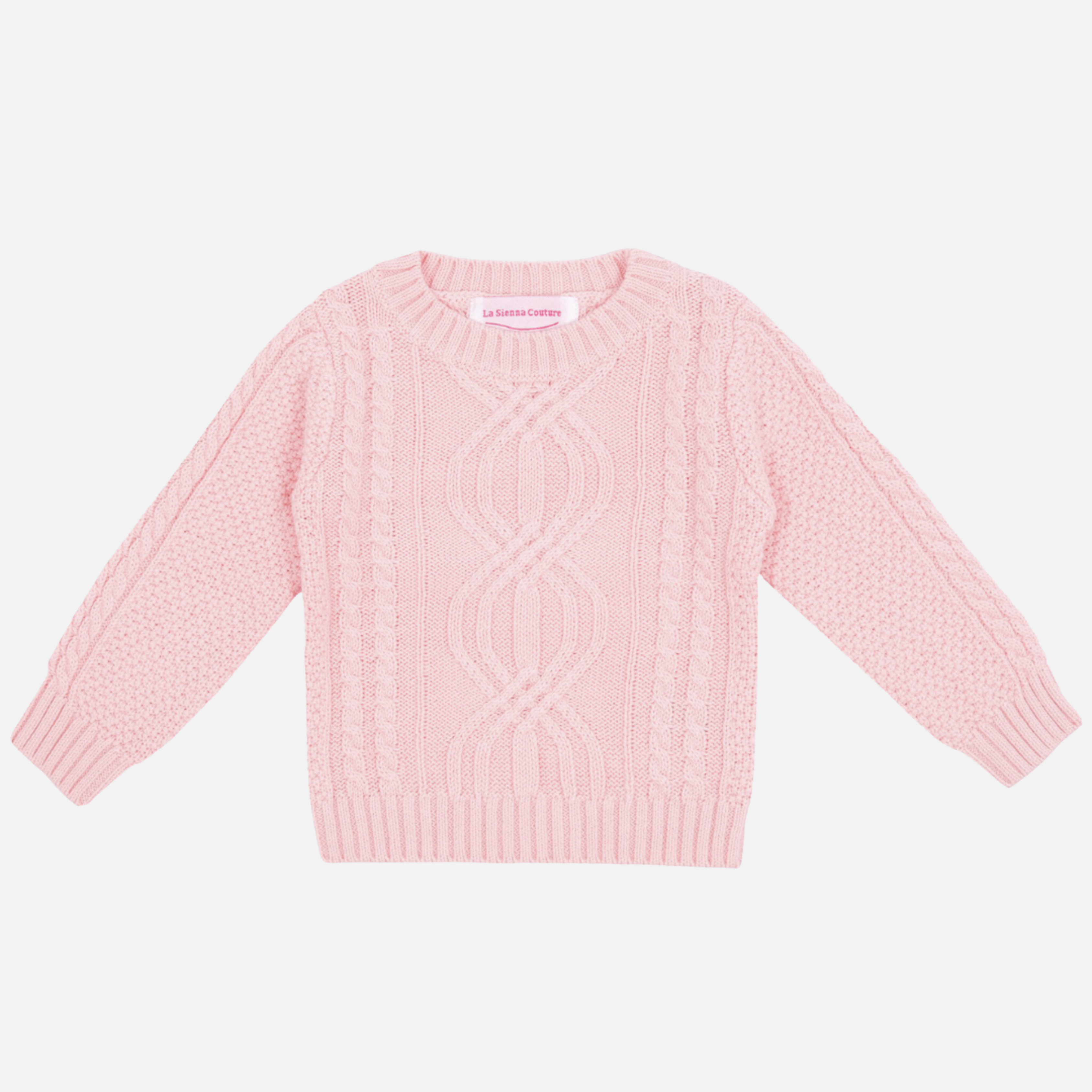 Pullover Knit - Baby Pink – La Sienna Couture
