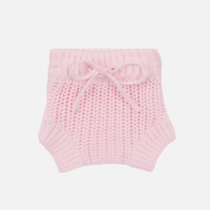 Super Chunky Knit Bloomers - Ballerina Pink
