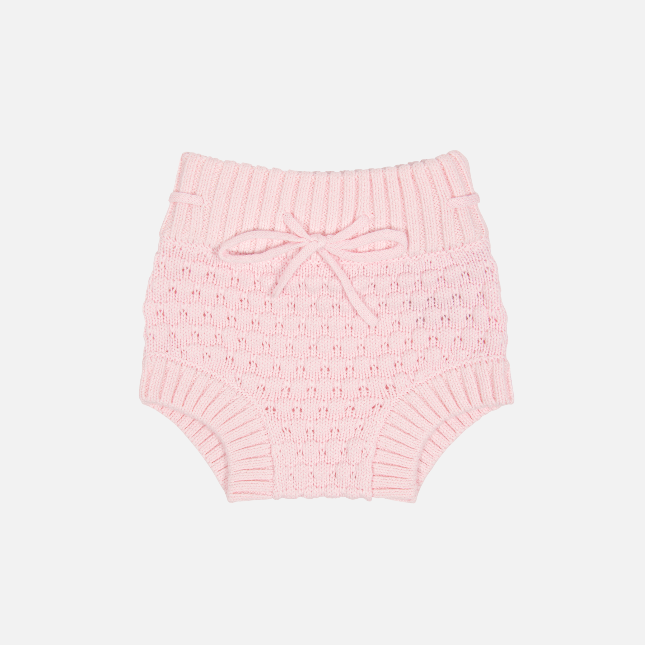 Bubble Knit Bloomers - Ballerina Pink