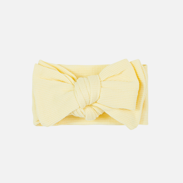 Waffle Headwrap - Banana