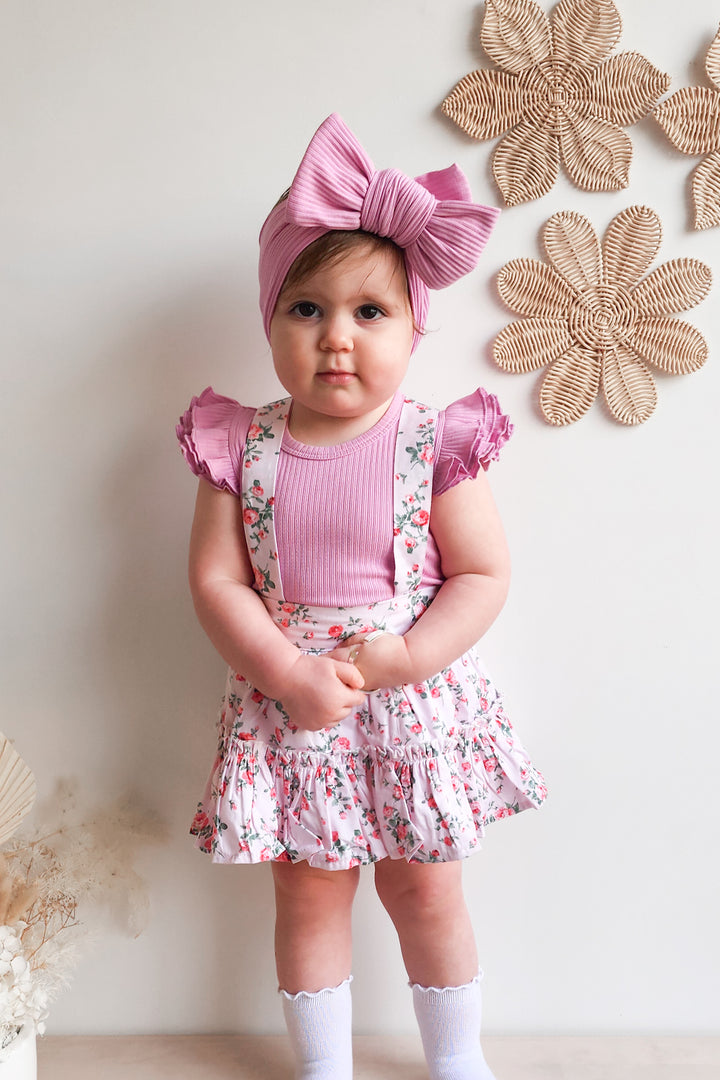 Cozy Short Sleeve Flutter - Candy Pop