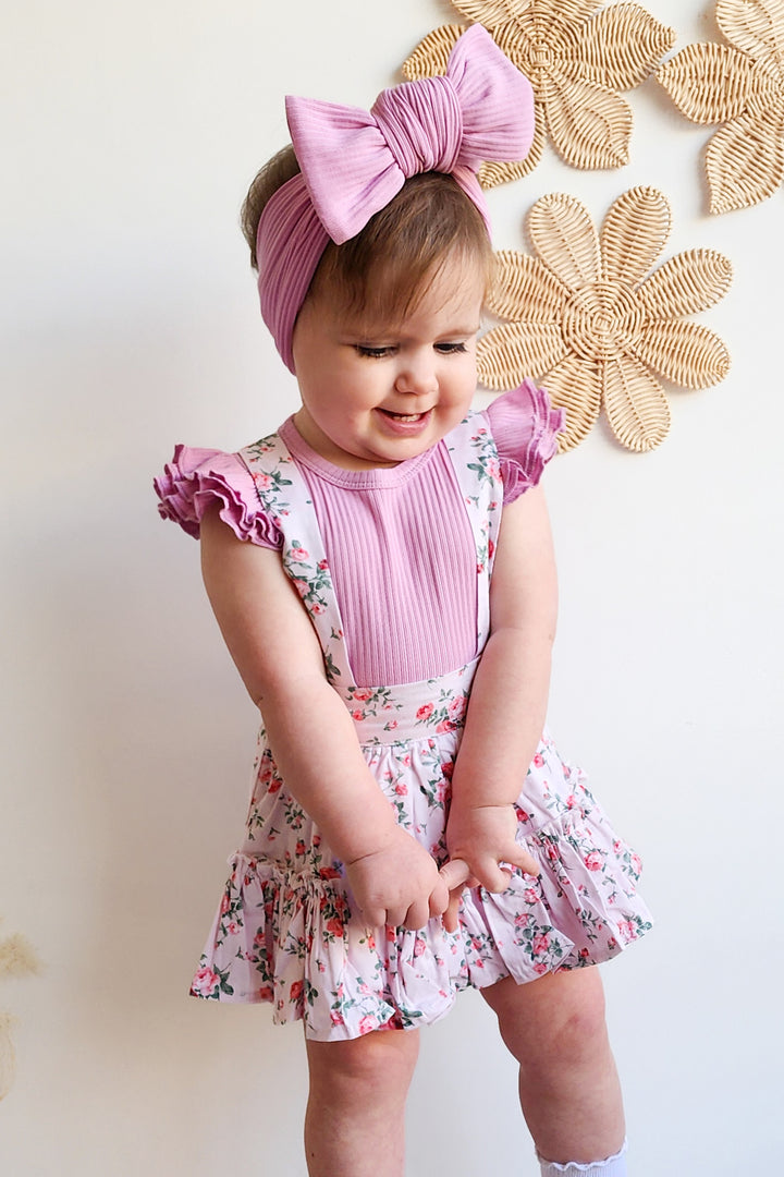 Cozy Short Sleeve Flutter - Candy Pop