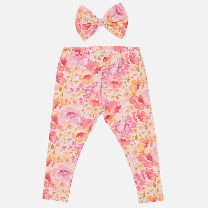 Floral Leggings - Capri