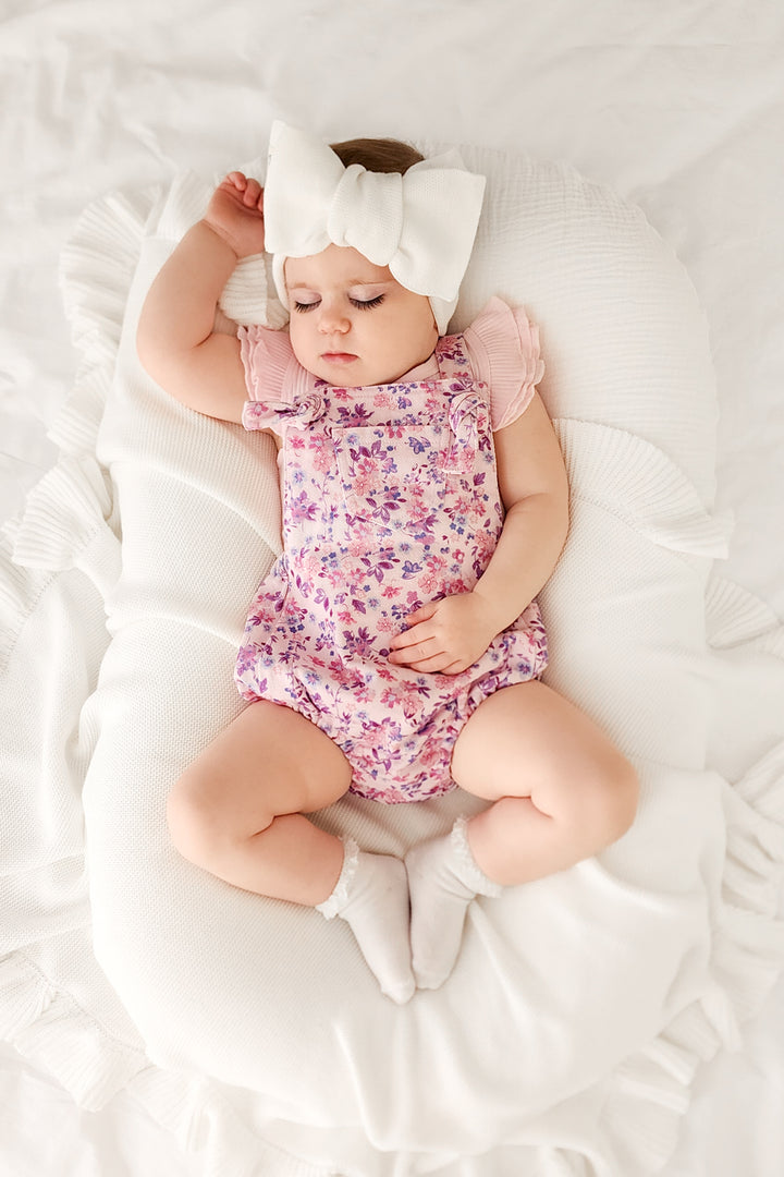 Floral Overall Romper - Florence