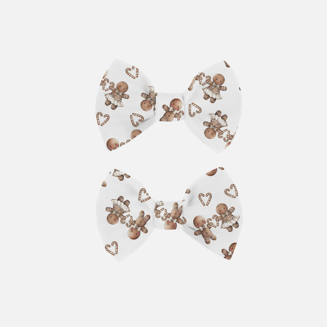 Mini Bows - Gingerbread