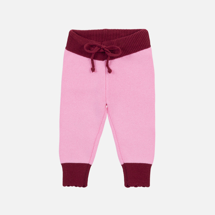 Knitted Pants - Cherries