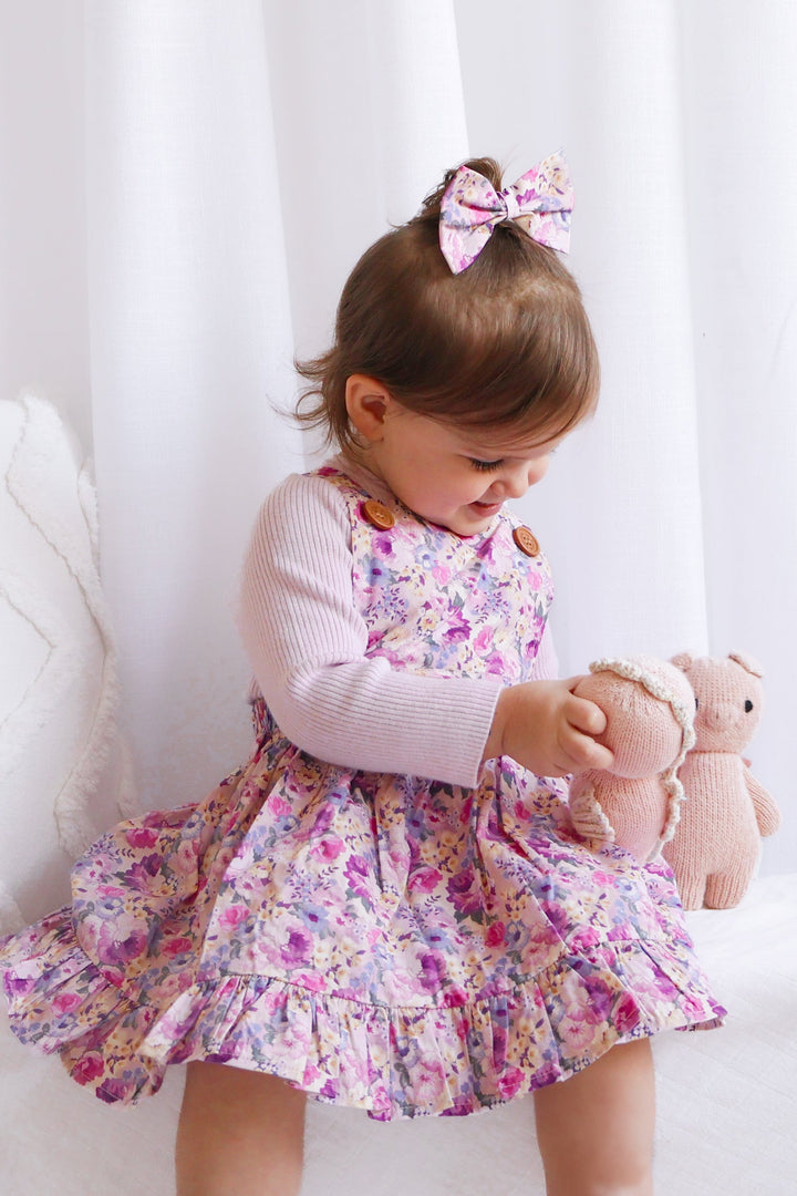 Floral Pinafore Dress - Talulah