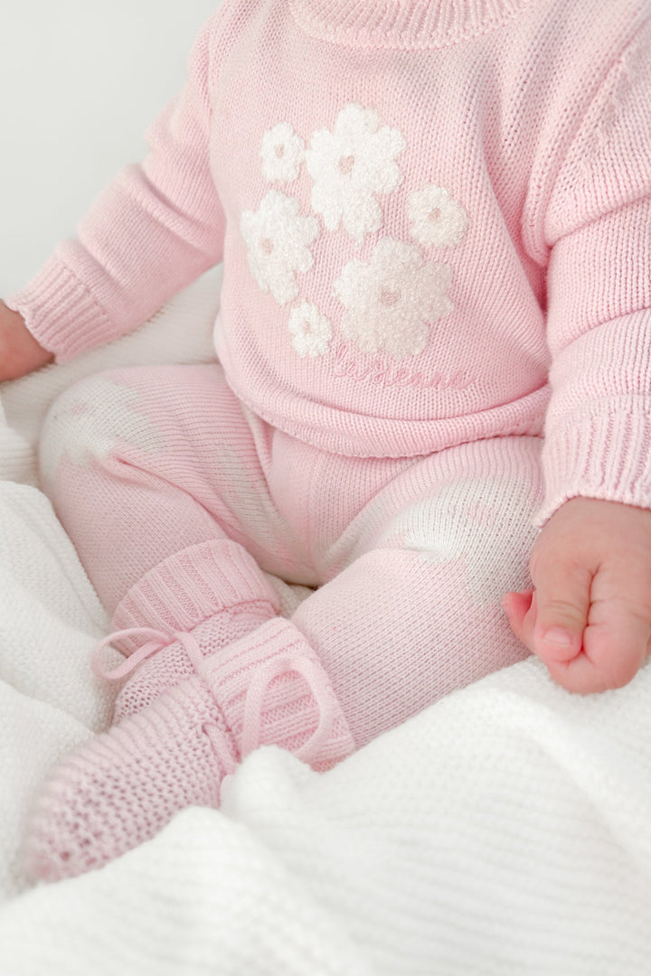 Knitted Jumper - Petal Boucle