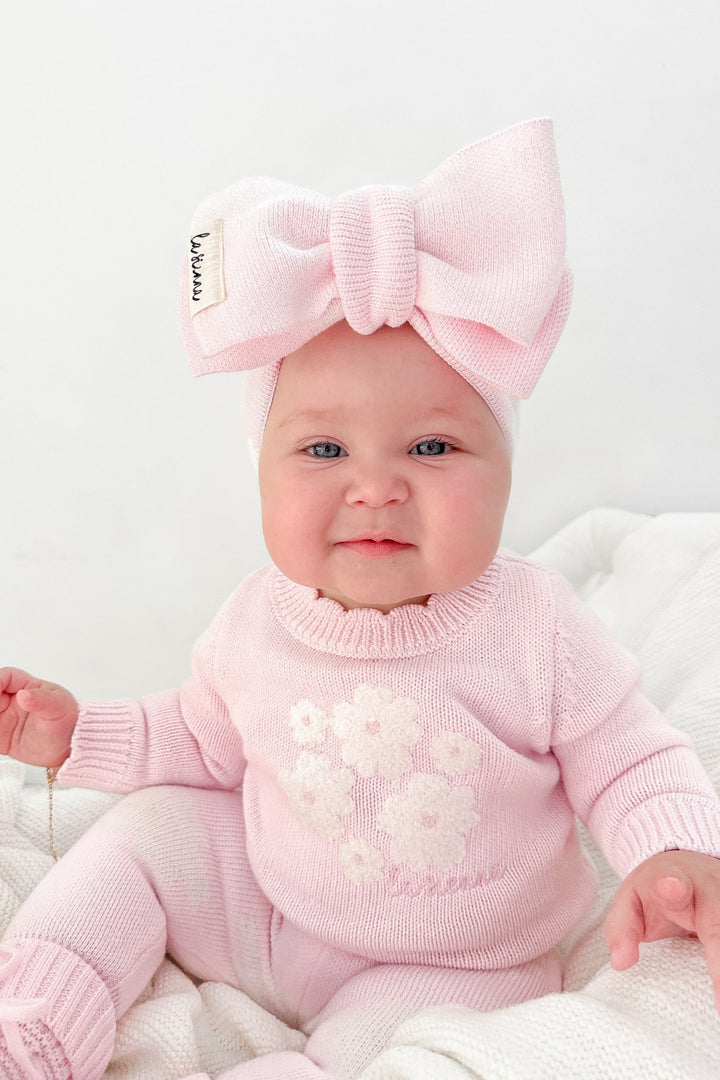 Knitted Jumper - Petal Boucle