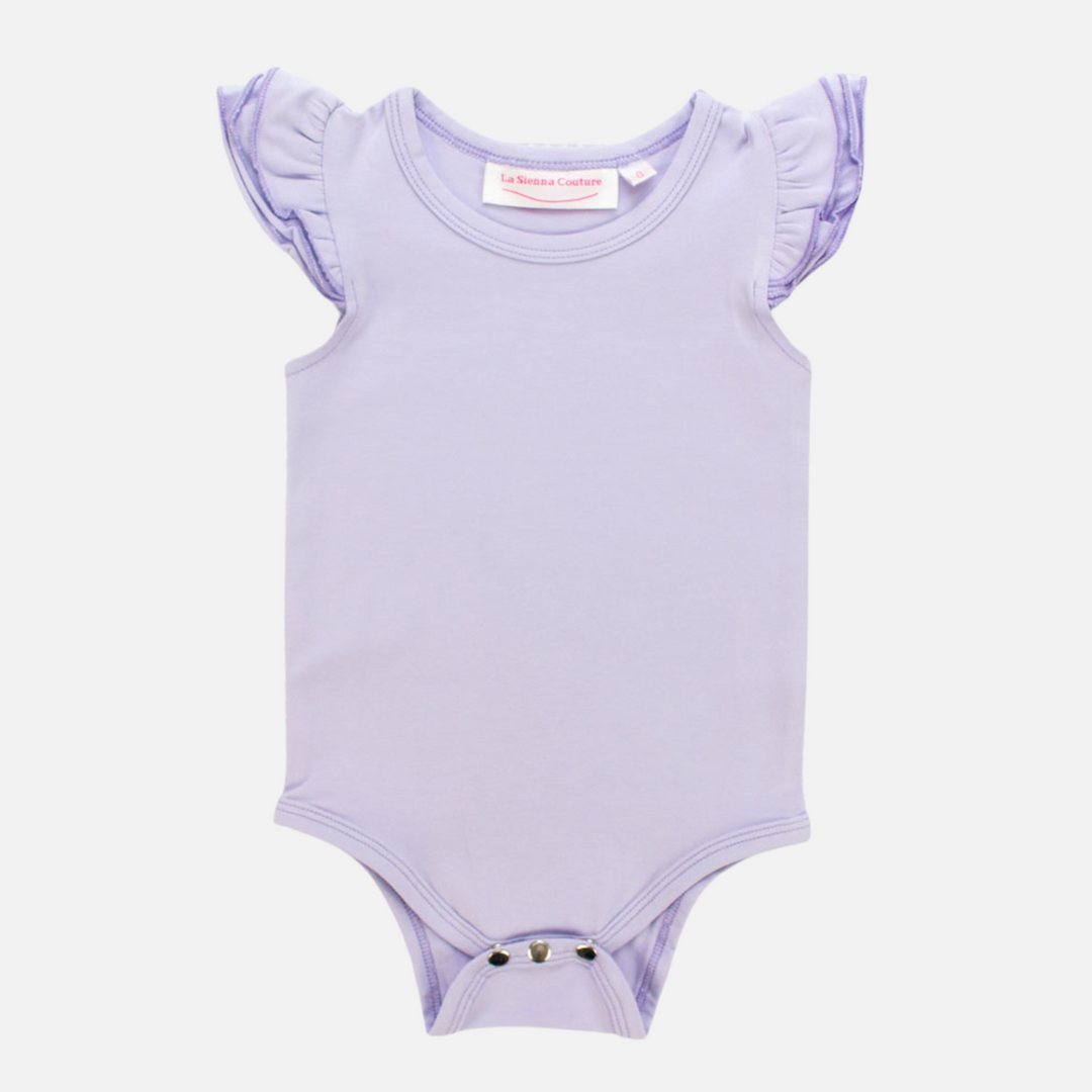 Short Sleeve Flutter - Lilac