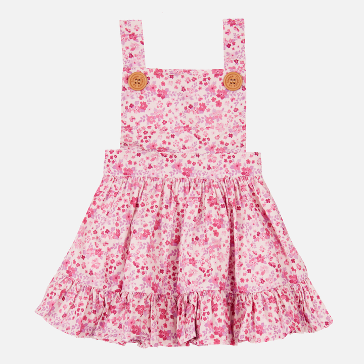 Floral Pinafore Dress - Maddison