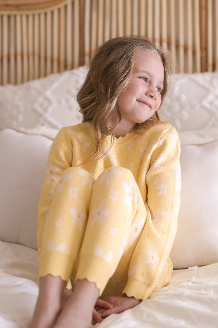 Knitted Pants - Magnolia