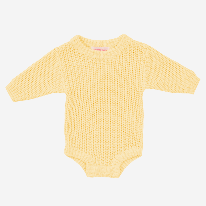 Super Chunky Knit Romper - Mango