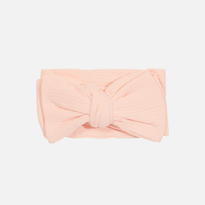 baby girl peach headwrap