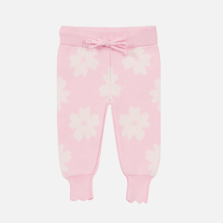Knitted Pants - Petal