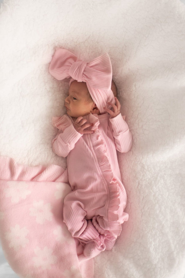 Cozy Headwrap - Petal Pink