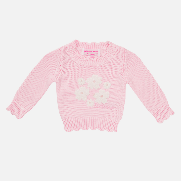 Knitted Jumper - Petal Boucle