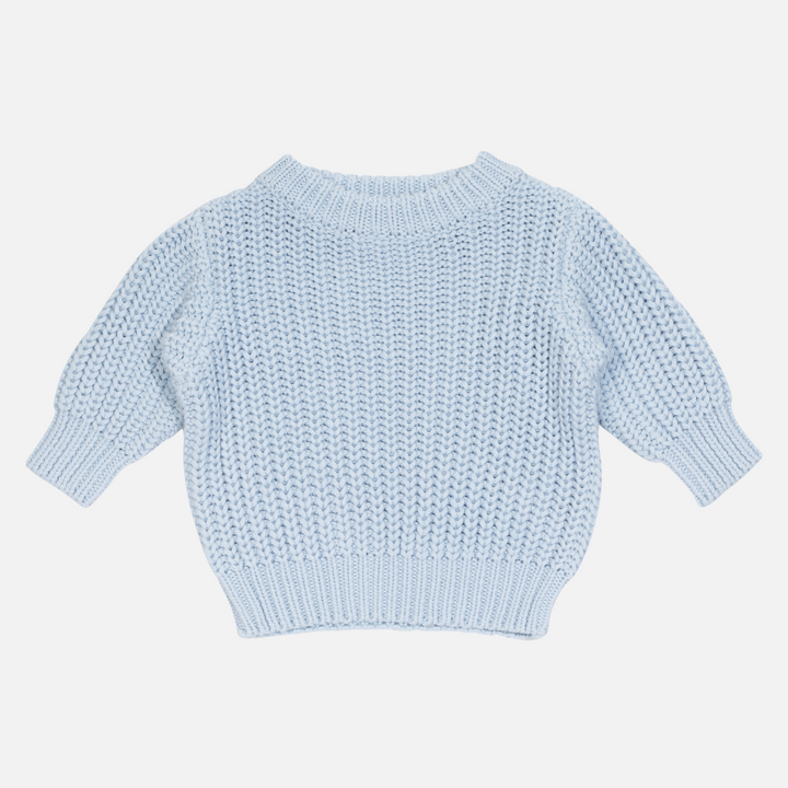 Super Chunky Knit - Sky Blue