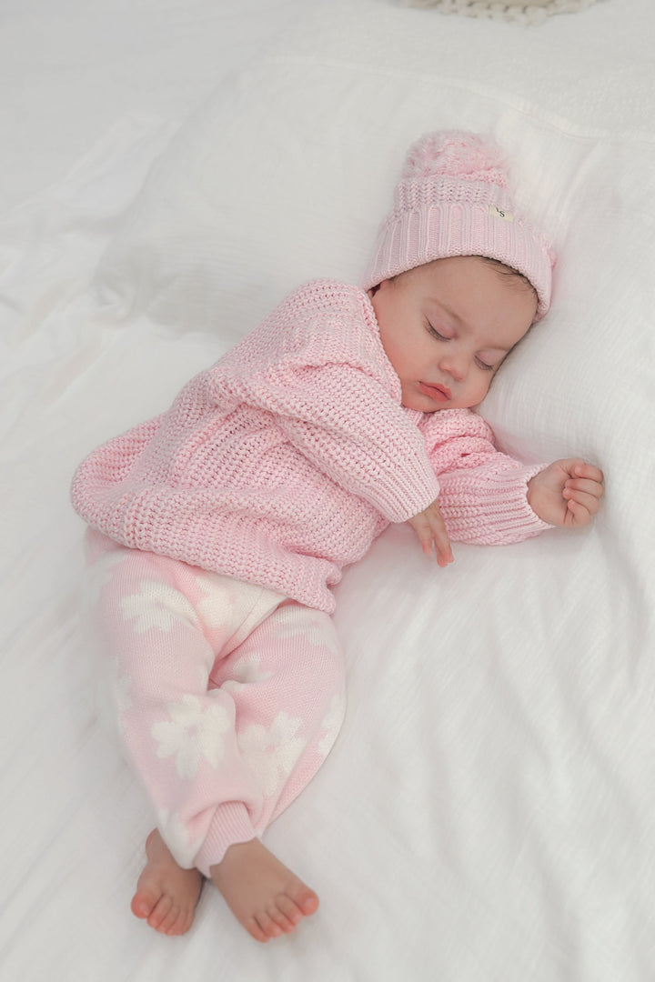 Knitted Pants - Petal