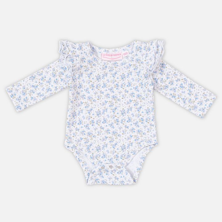 Floral Long Sleeve Flutter - Tahli