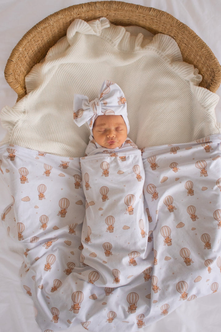 Baby Wrap - Hot Air Balloon Teddy
