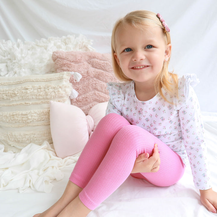 girls berry leggings