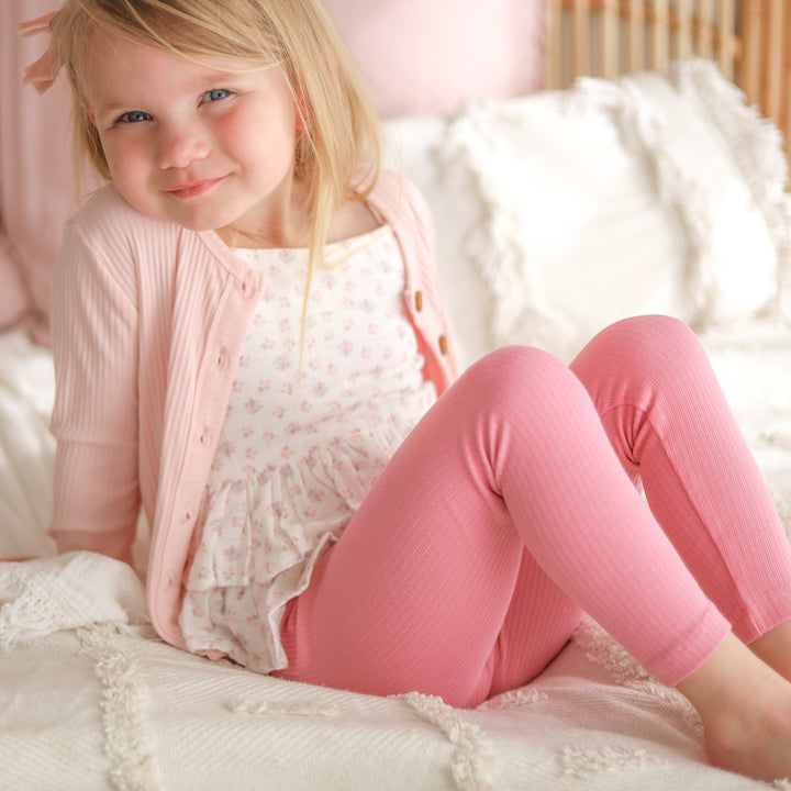 girls berry leggings