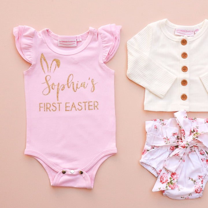 First Easter Ears + Name - Vinyl - Custom Name