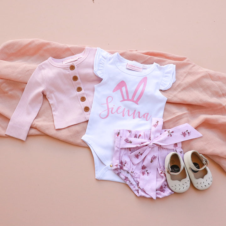 Easter Name + Ears - Vinyl - Custom Name