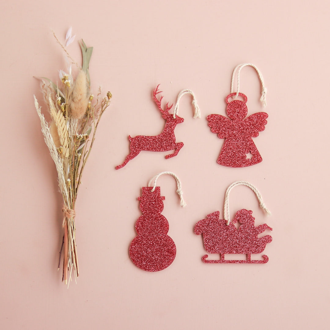 Glitter Ornaments Pack