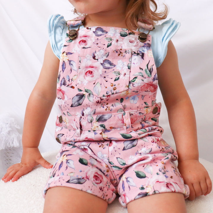 Floral Summer Overalls - Lonnie