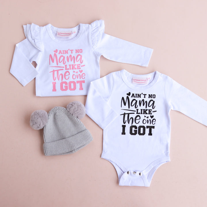 Ain't No Mama Unisex Long Sleeve - VINYL - Custom