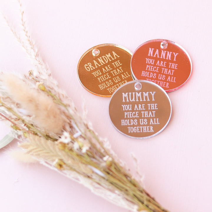 Keyring - ... You are the piece that holds us all together